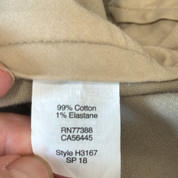 J. Crew Men's 32/30 Flex Driggs Chino Pants Tan Zip Inseam 29" - Picture 6 of 9